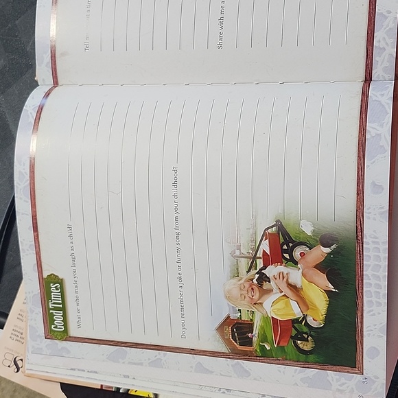 Grandma, What was it Like Growing Up Country Memory Book diary family history - Picture 5 of 11